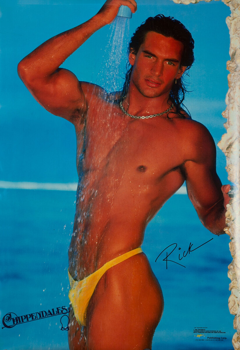 Male Beefcake Poster - Chippendales Rick Dietz