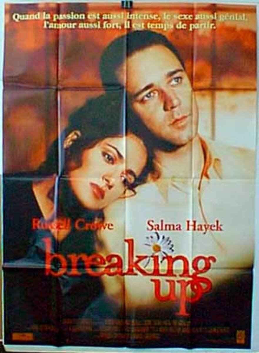 Breaking Up Original French Movie Poster