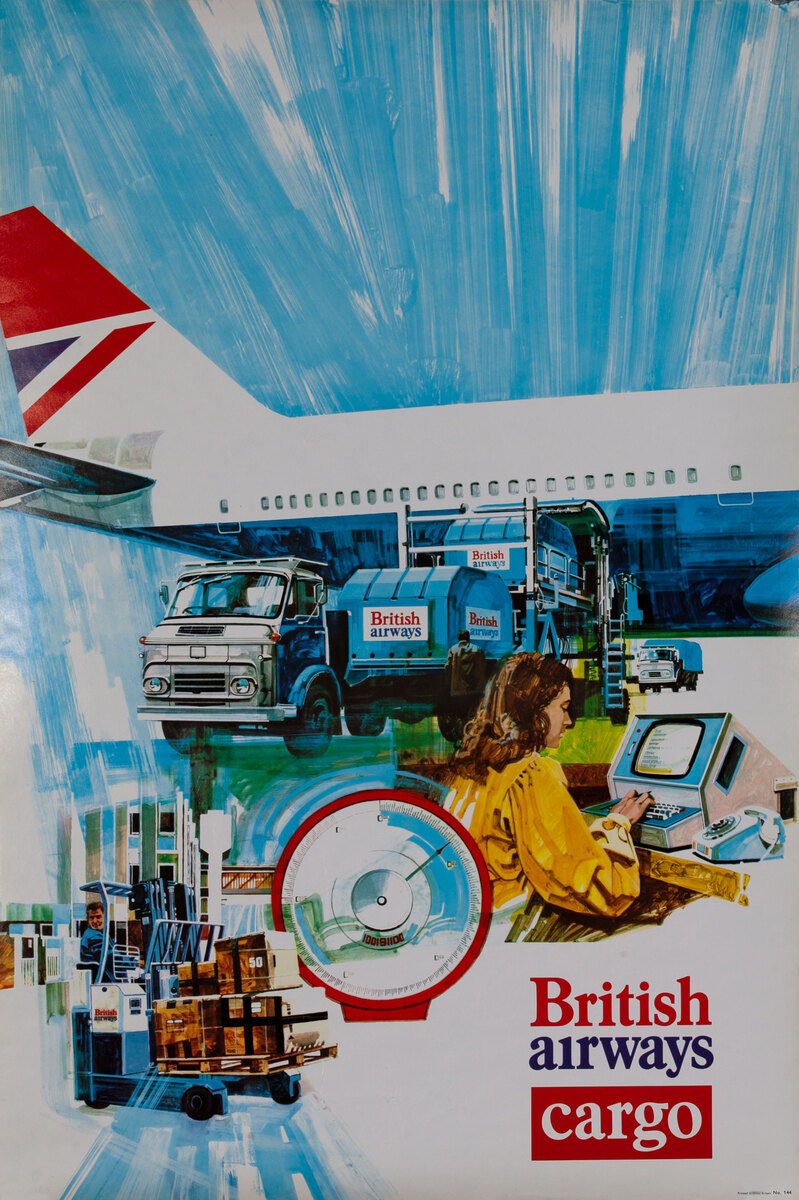 British Airways Cargo poster