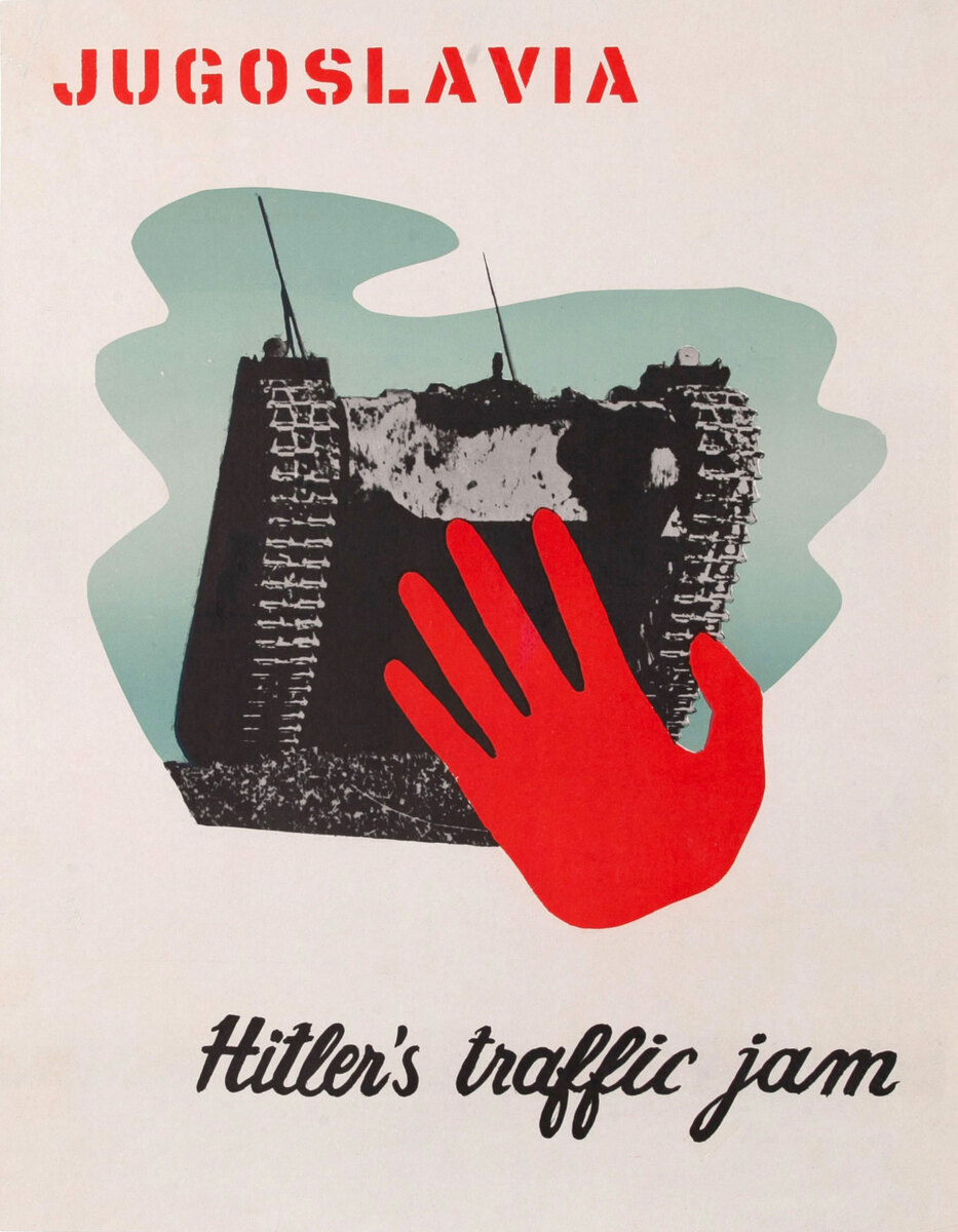 Jugoslavia Hitler's Traffic Jam