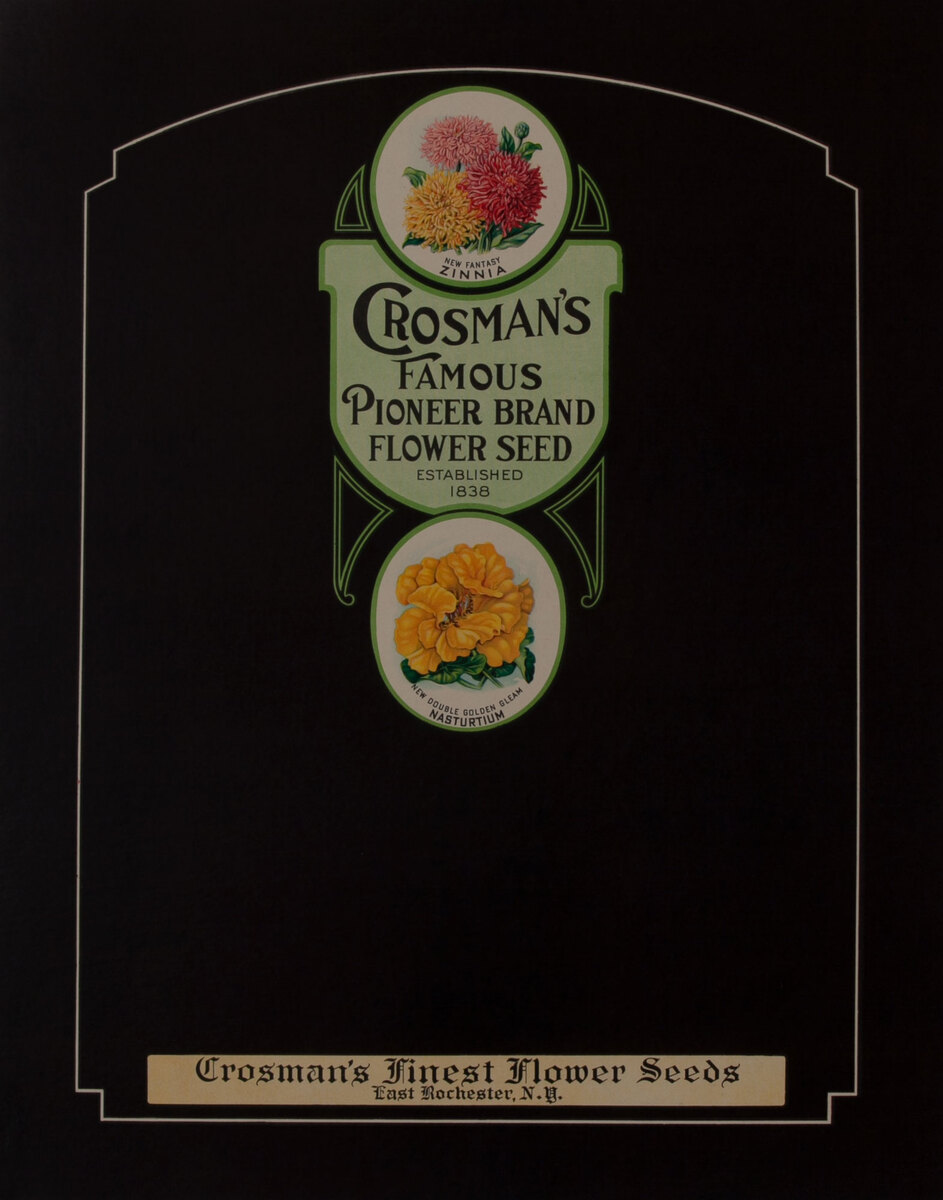 Crosman's Famous Pioneer Brand Flower Seed