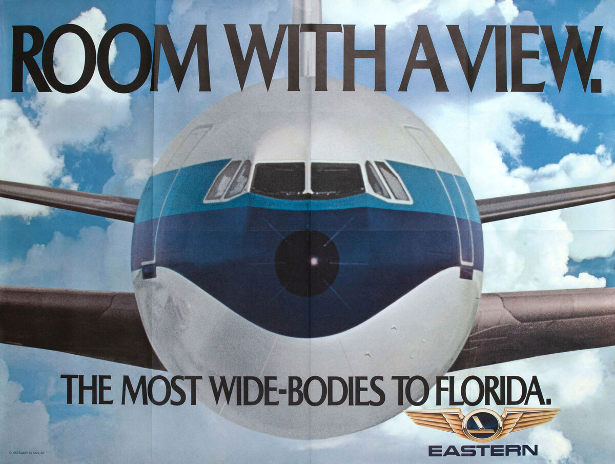 Room With a View - The Most Wide-Bodies to Florida
