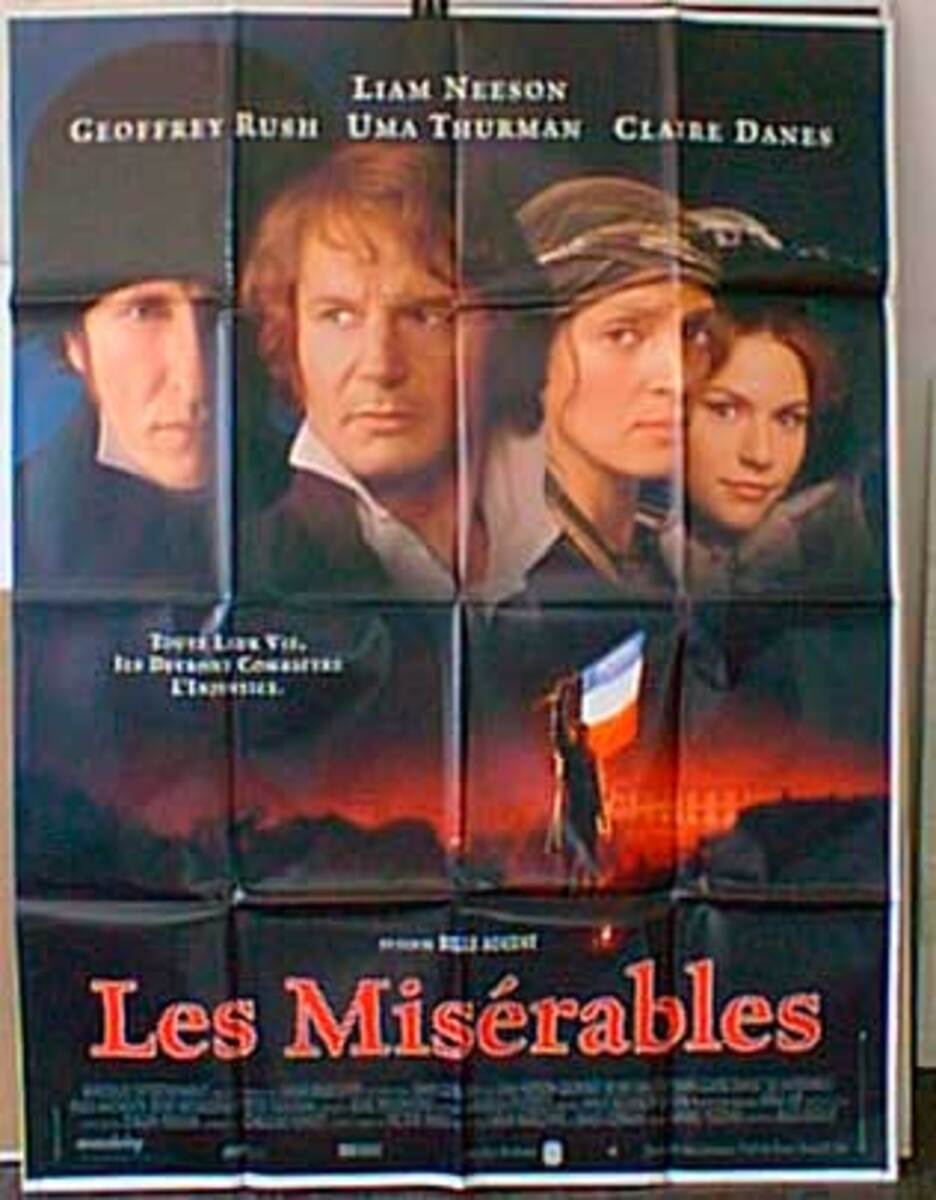 Les Misrables Original French Movie Poster