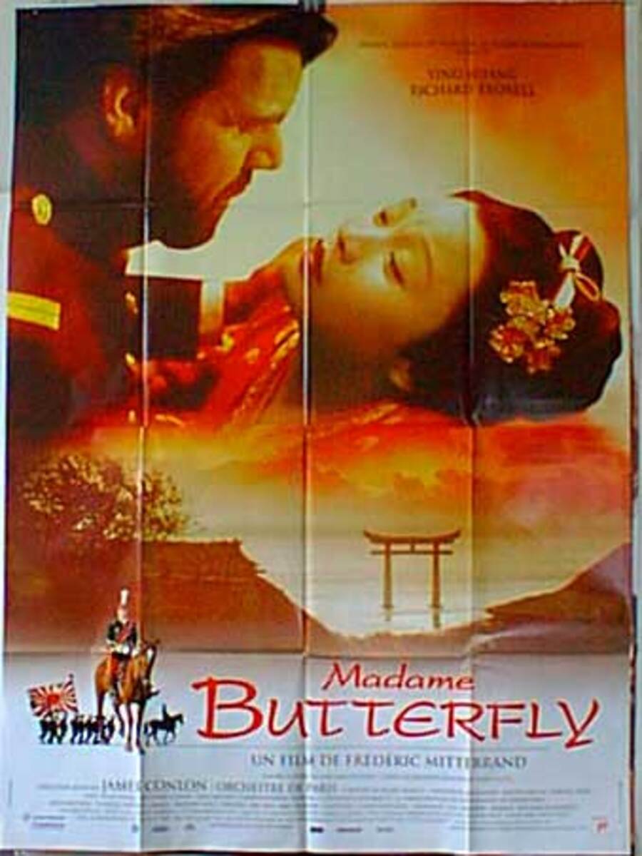 Madame Butterfly Original French Movie Poster