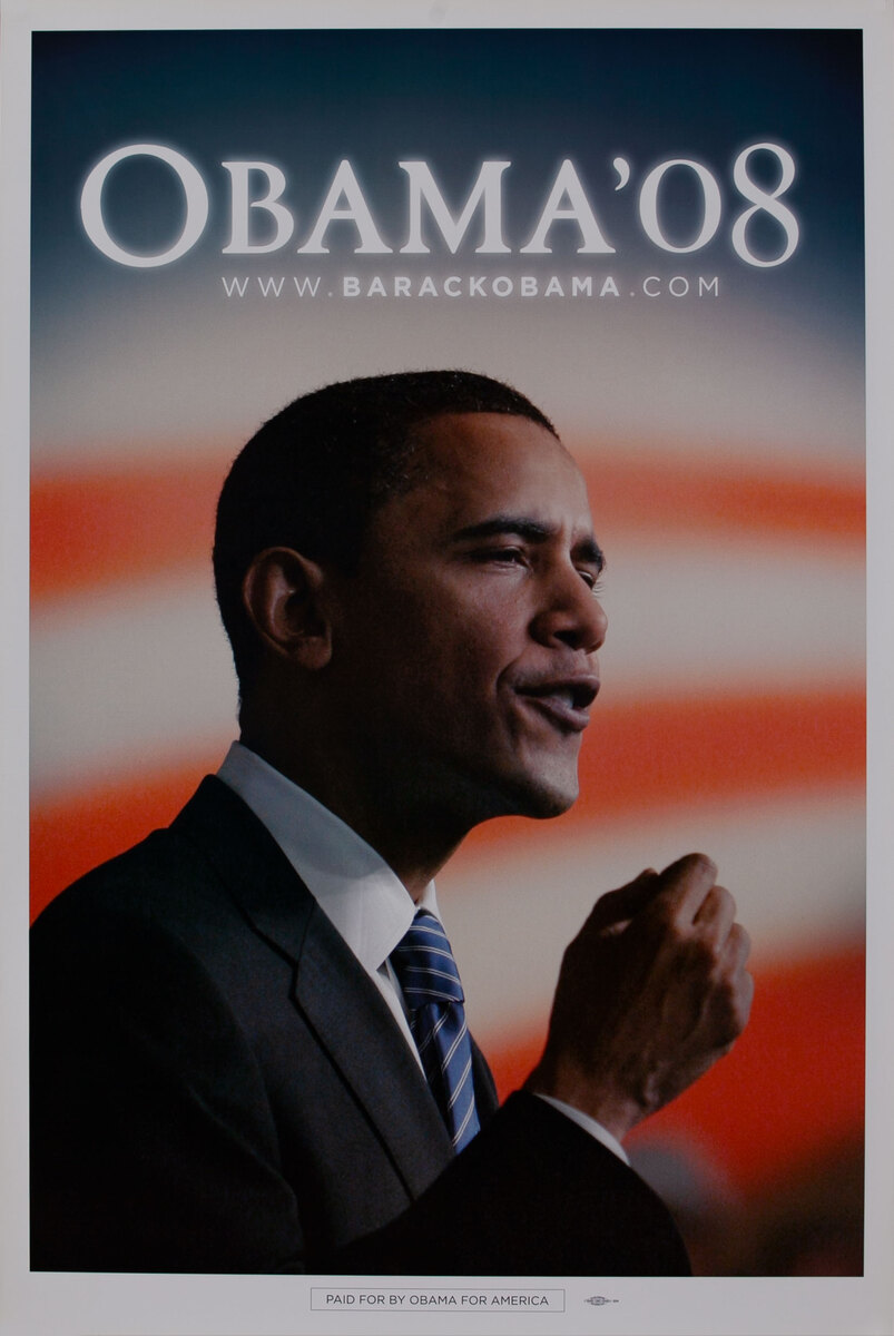 Obama '08 - Barack Obama 2008 Presidential Campaign Poster