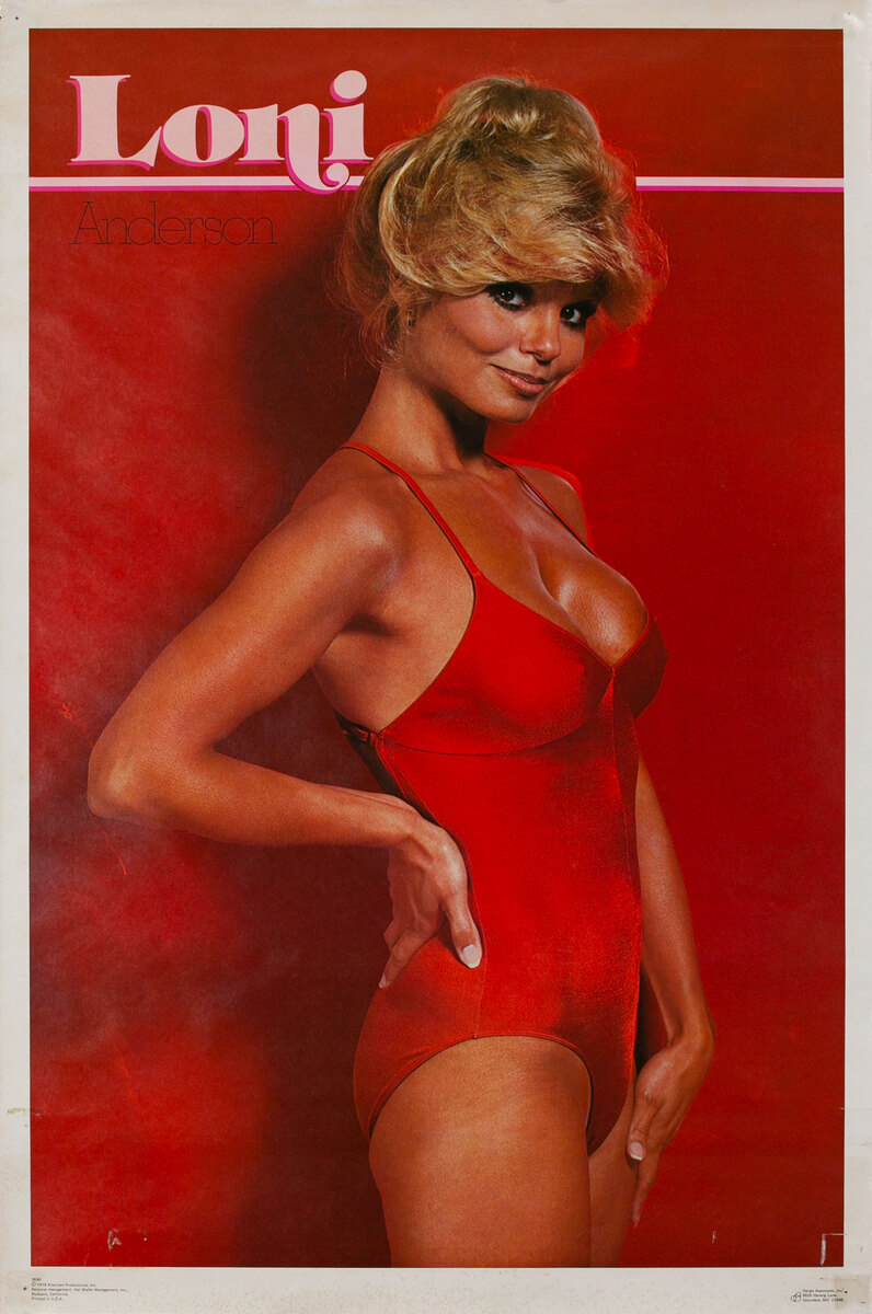 Loni Anderson Pinup Poster