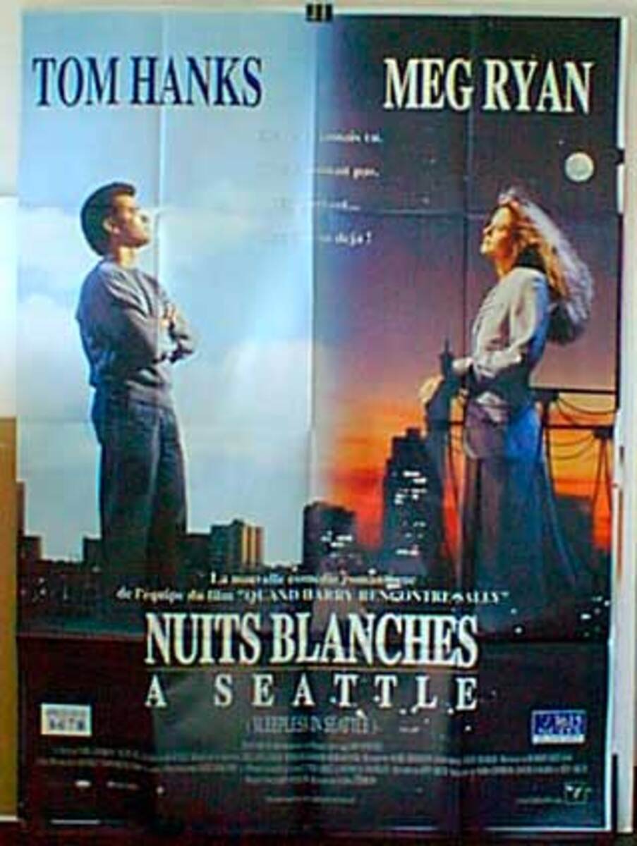 Sleepless in Seattle Original French Movie Poster