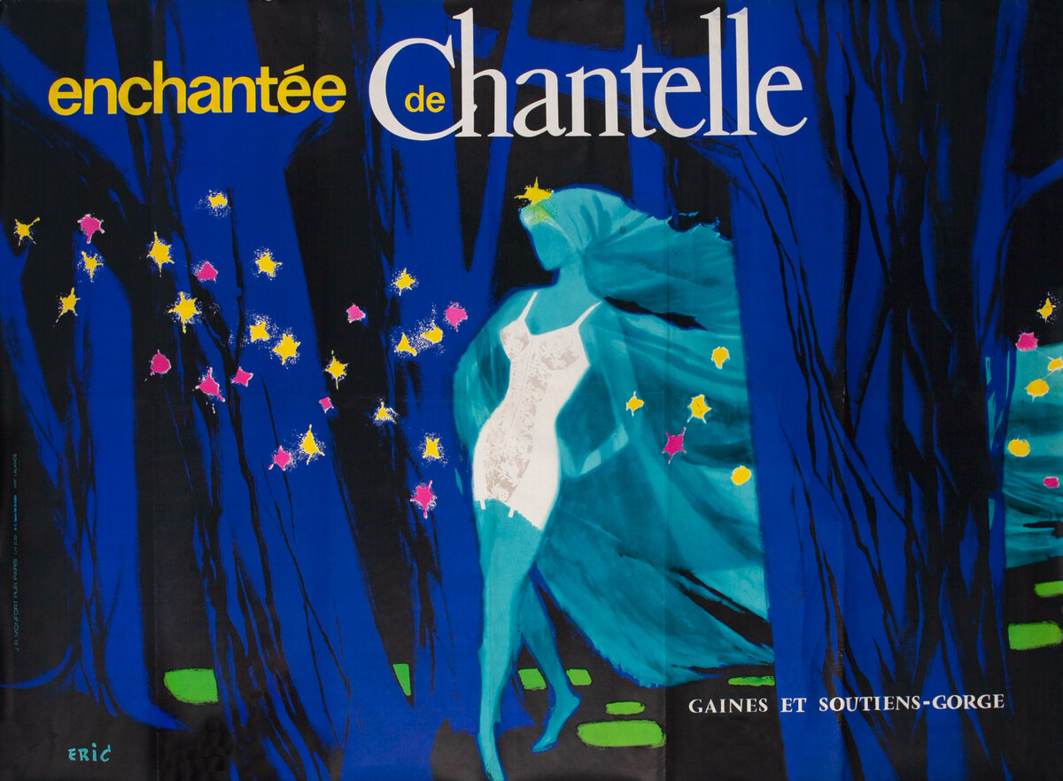 Enchantee de Chantelle French Lingerie Poster