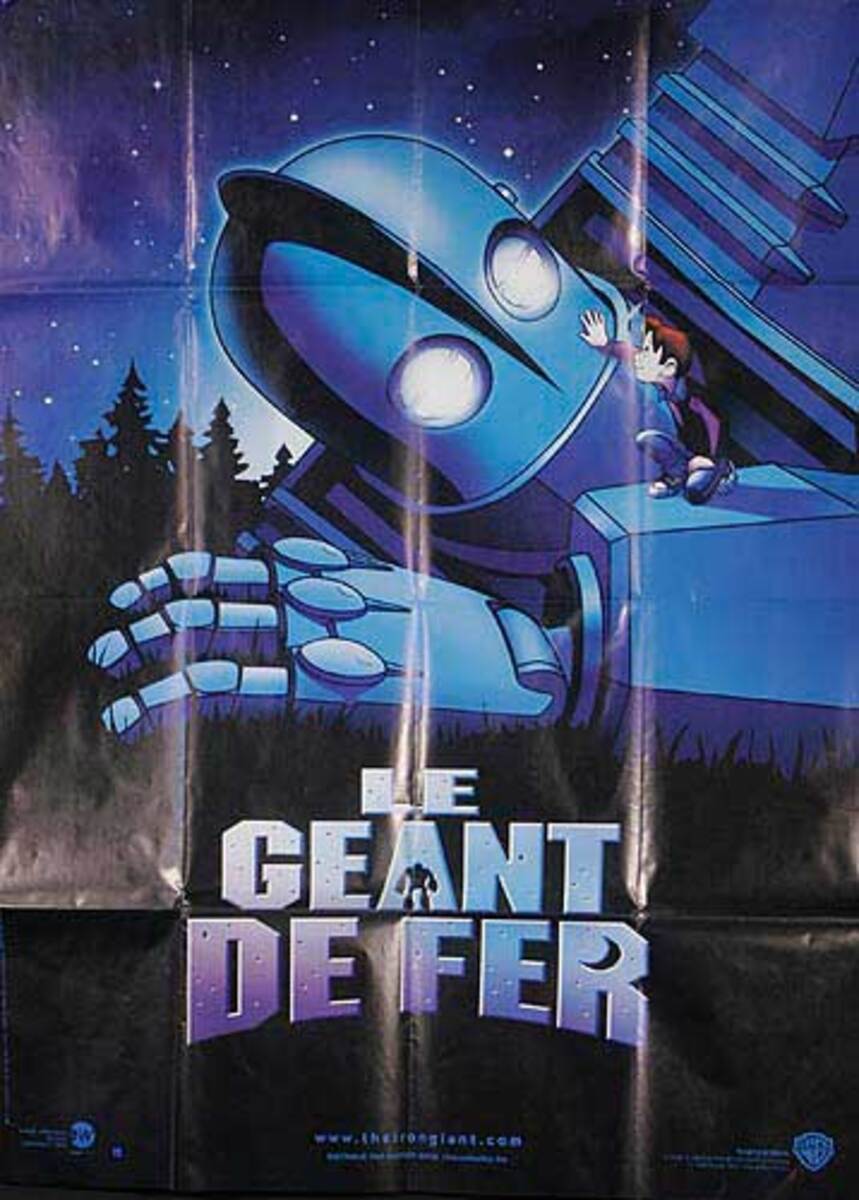 Iron Giant Original French Movie Poster