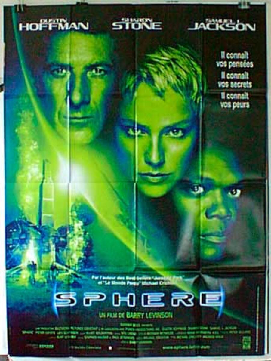 Sphere Original French Movie Poster