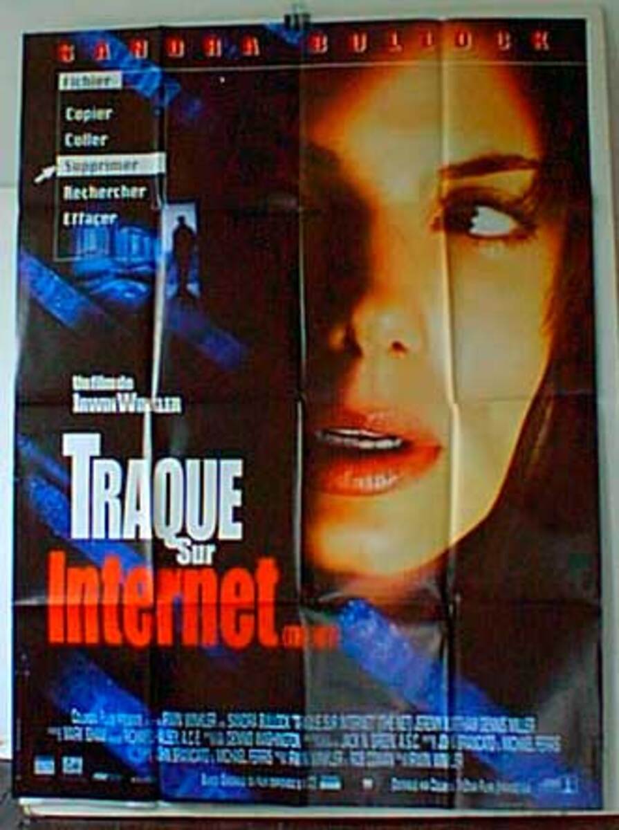 The Net Original French Movie Poster