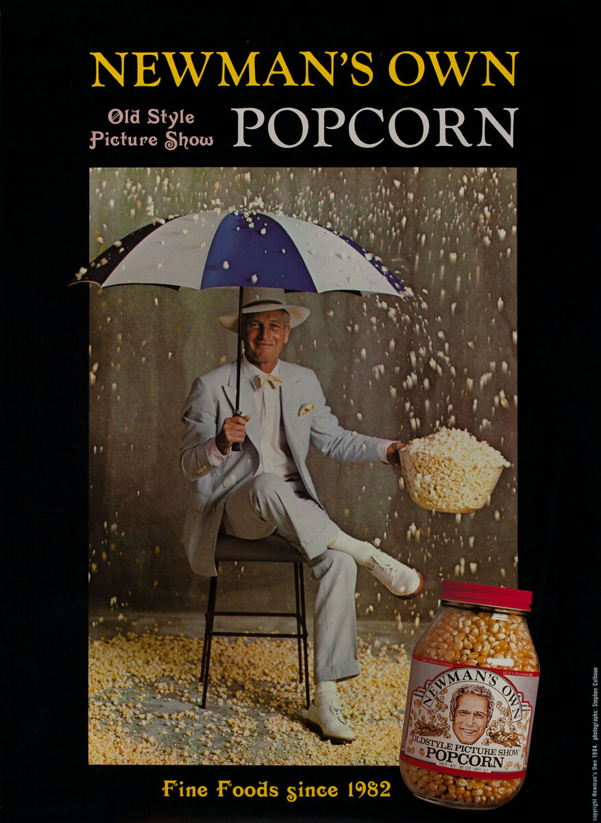 Newman's Own Popcorn  - Fine Foods since 1982