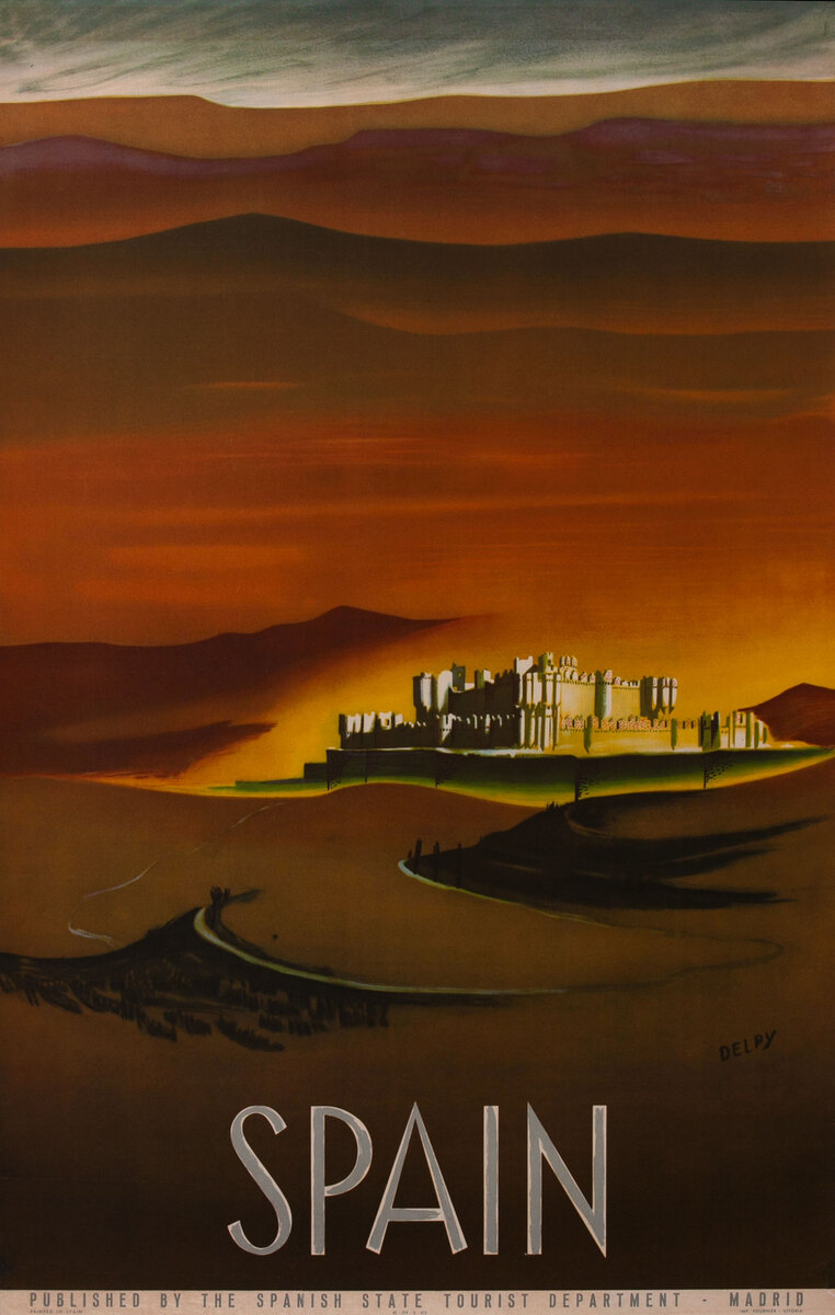 Spain - Castle Scene 