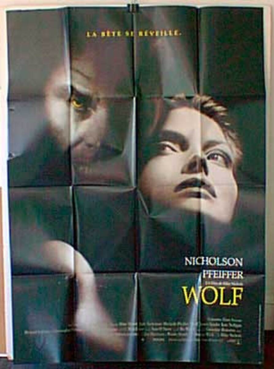 Wolf Original French Movie Poster