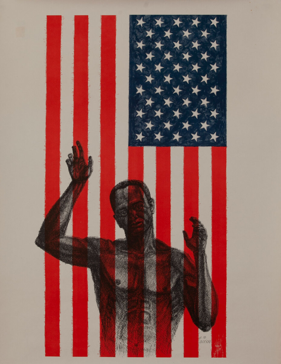 Stars and Bars Student Nonviolent Coordinating Committee Poster