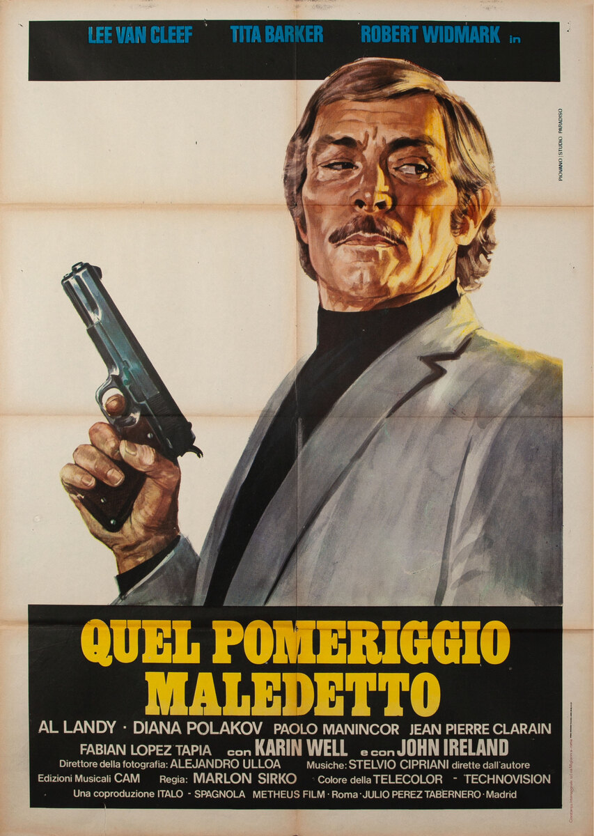 Quel Pomeriggio Maledetto - The Perfect Killer Italian Mie Posterov