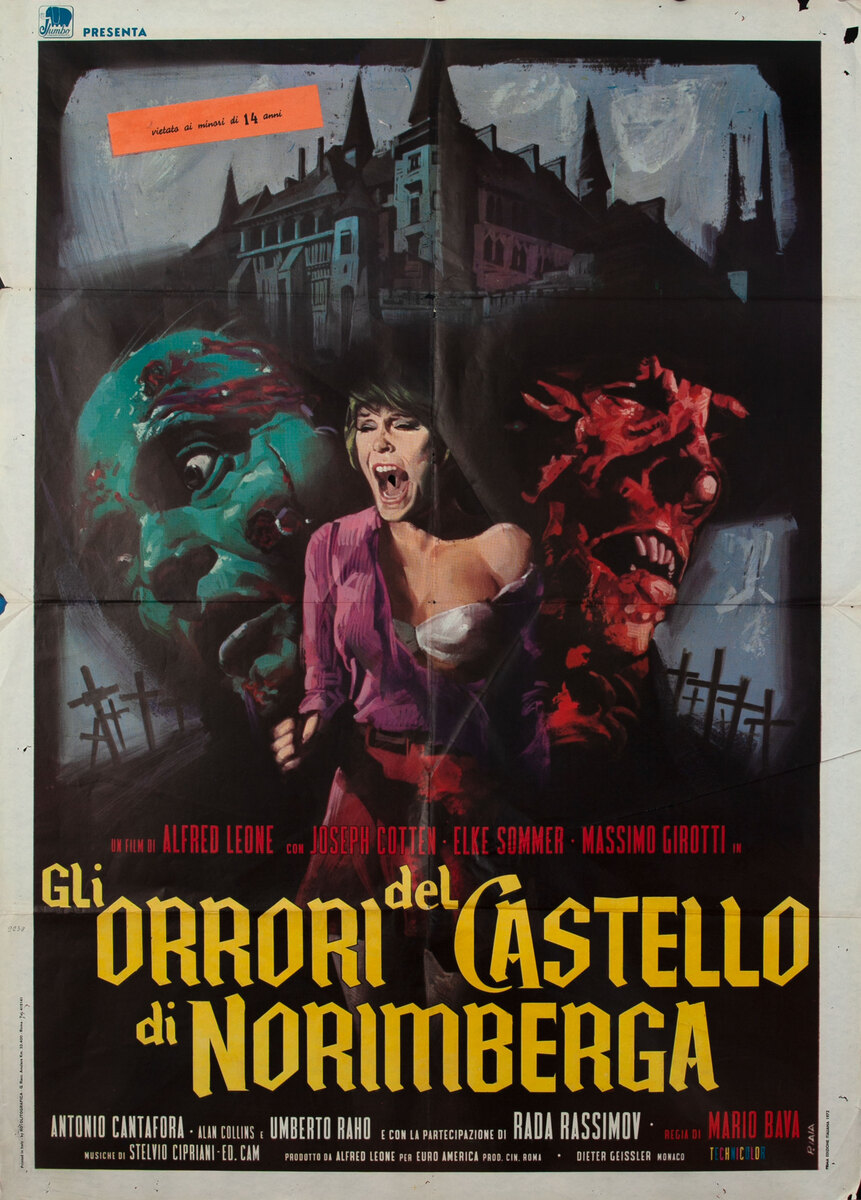 Gli Orrori del Castello di Norimberga - Italian Movie Poster 