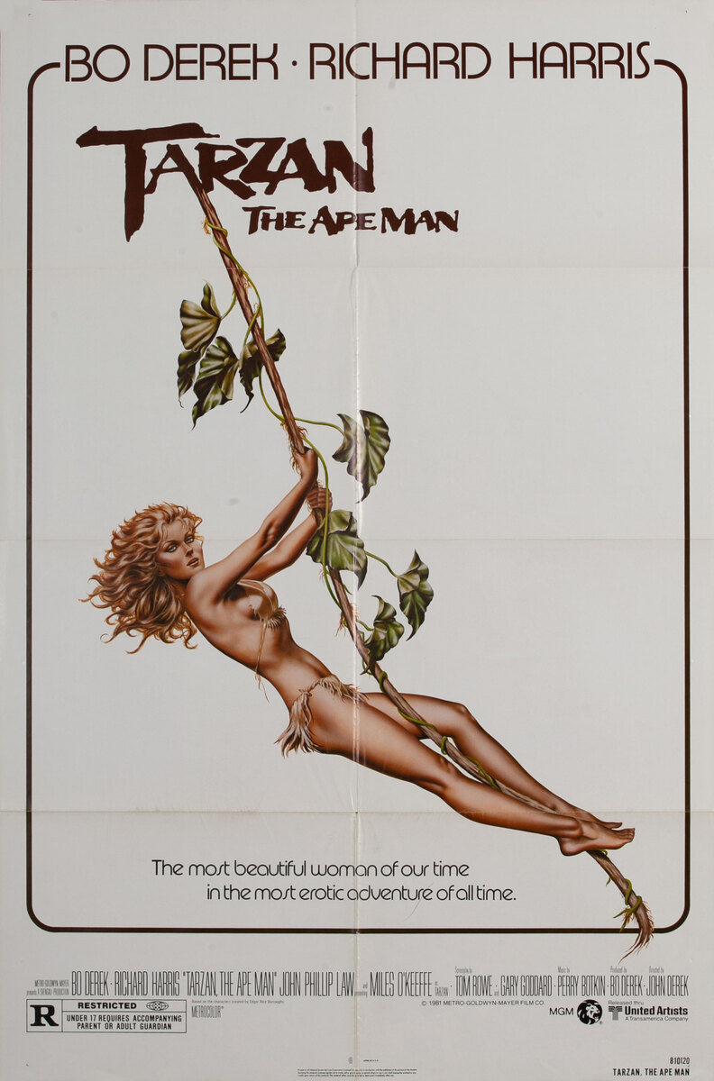 Tarzan the Ape Man American 1 Sheet Movie Poster