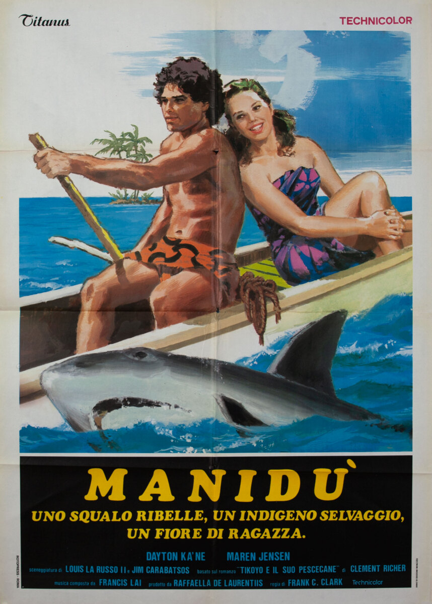 Maniidu (Beyond the Reef) Italian Movie Poster