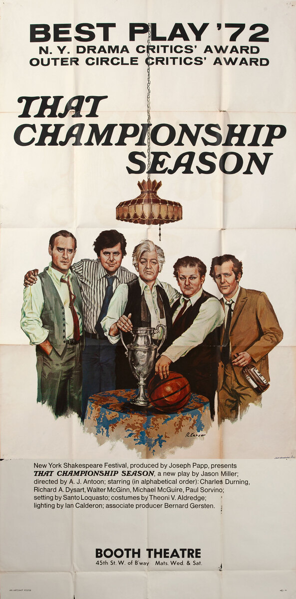 That Champion Season 3 Sheet Theatre Poster