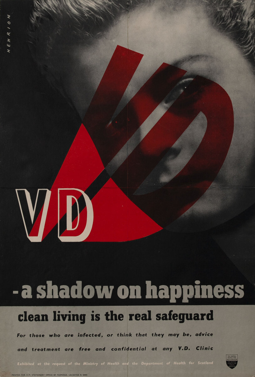 VD a shadow on happiness- clean living is the real safeguard