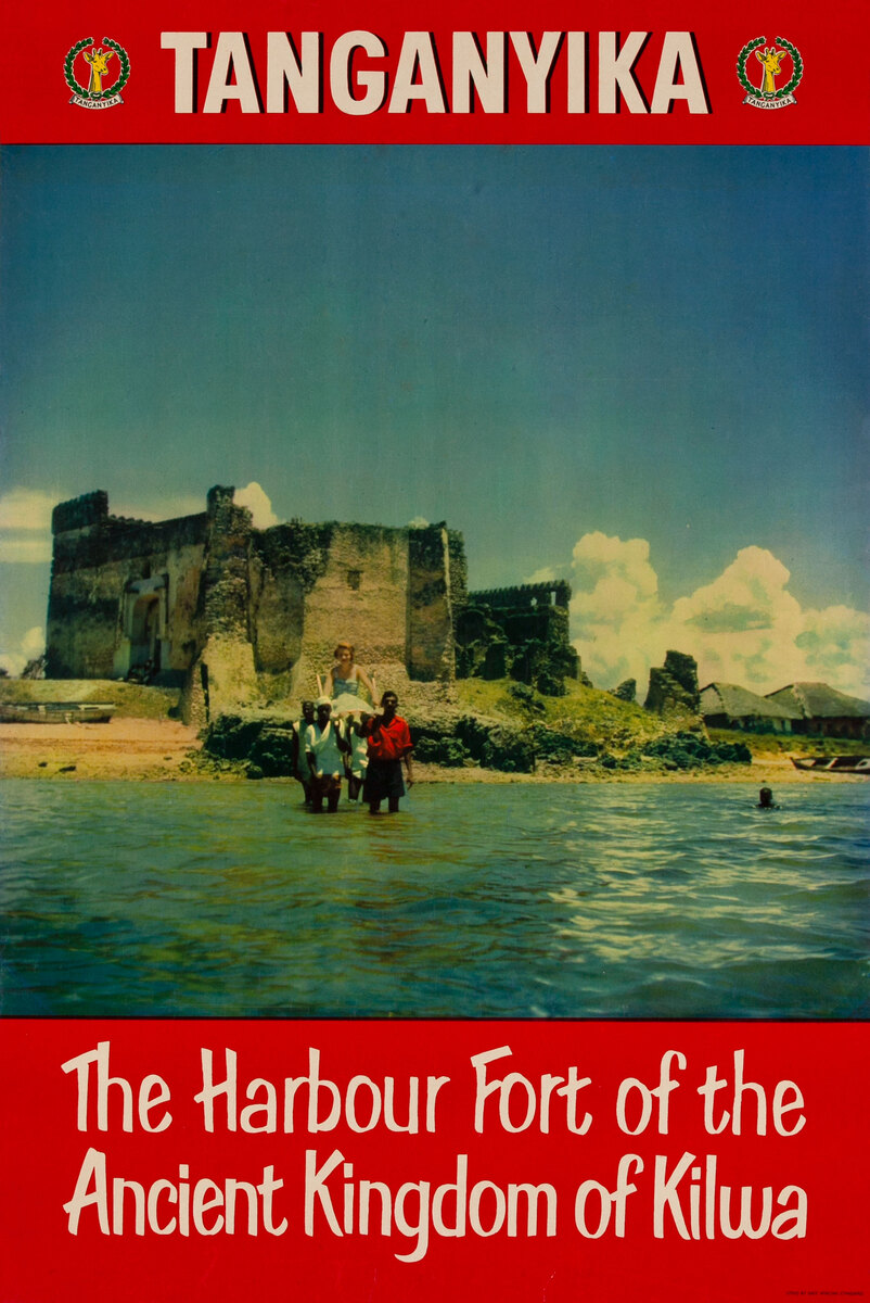 Tanganyika The Harbour Fort of the Ancient Kingdom of Kilwa
