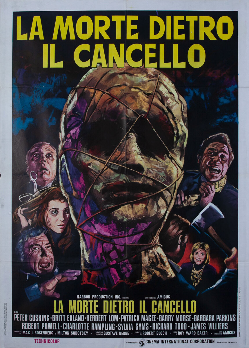 Asylum (La morte dietro il cancello) Italian Movie Poster
