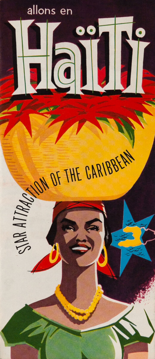 Haiti Star Attraction of the Caribbean travel brochure