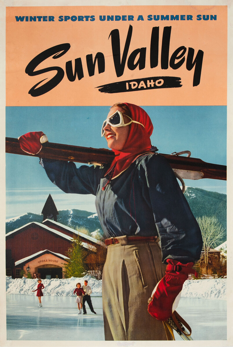 Sun Valley Idaho  - Winter Sports Under a Summer Sun