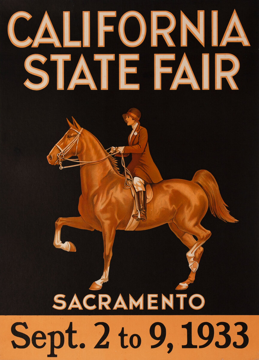 California State Fair Sacramento Poster