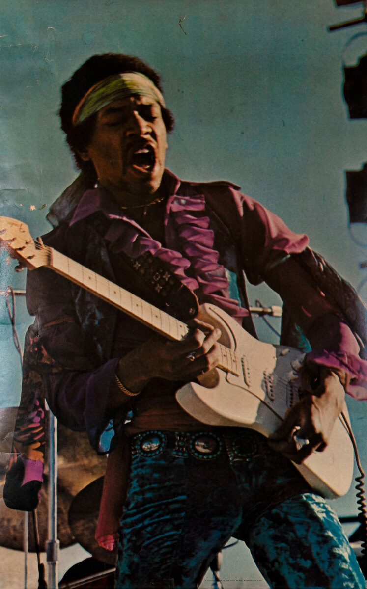 Jimi Hendrix Personality Poster 