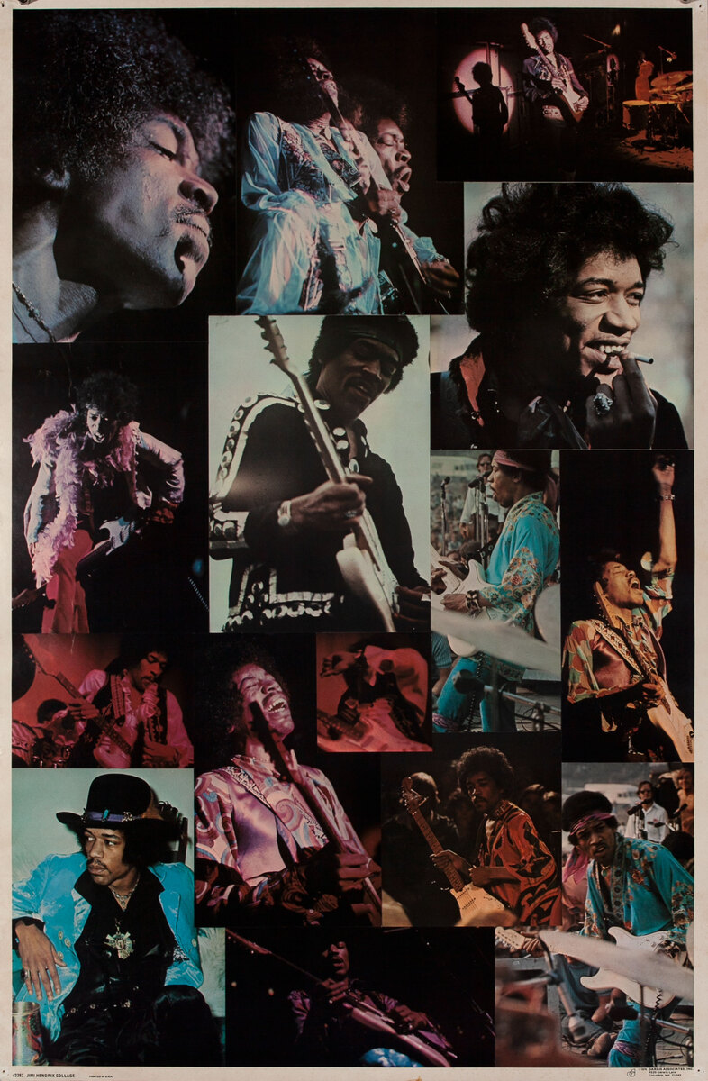 Jimi Hendrix Collage