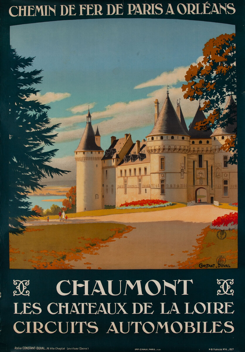 Chaumont - Chemin de fer Paris a Orleans 