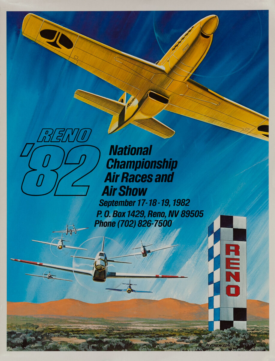 Reno 82 National Championship Air Races and Air Show 