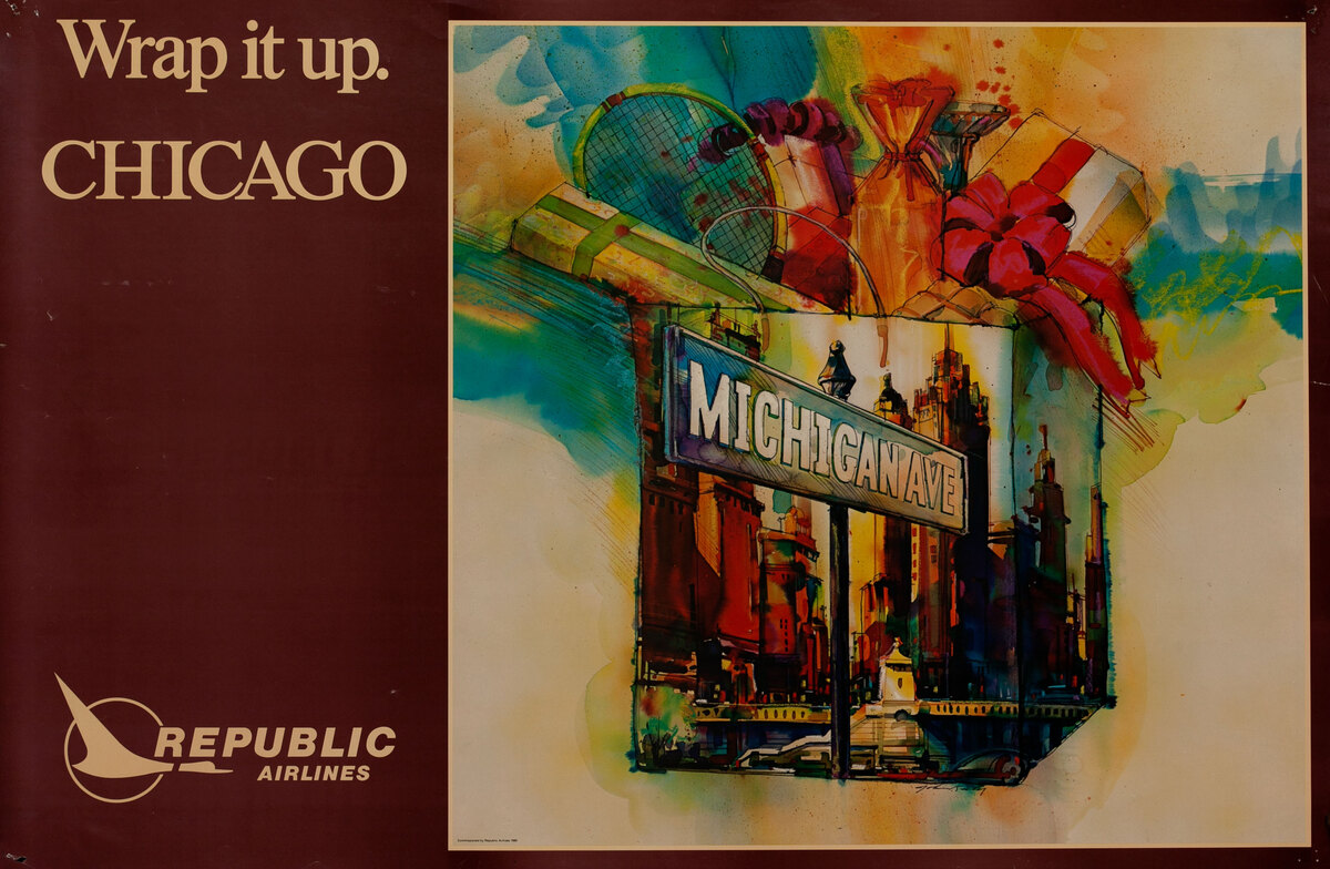 Republic Airlines - Wrap it up Chicago 