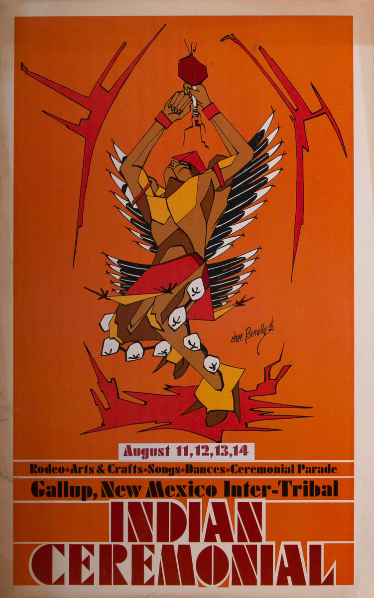 Gallup New Mexico, Inter-Tribal Indian Ceremonial Poster