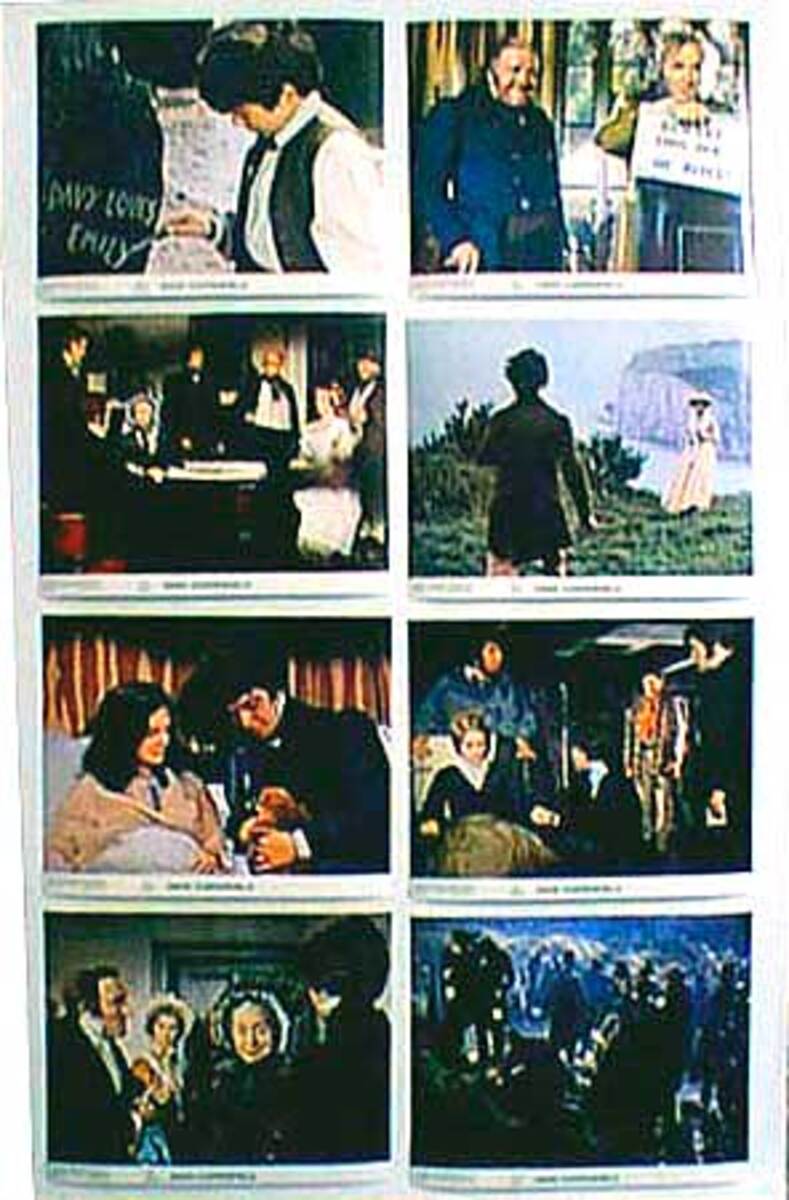 Original 8 x 10  Movie Lobby Card Set David Copperfield