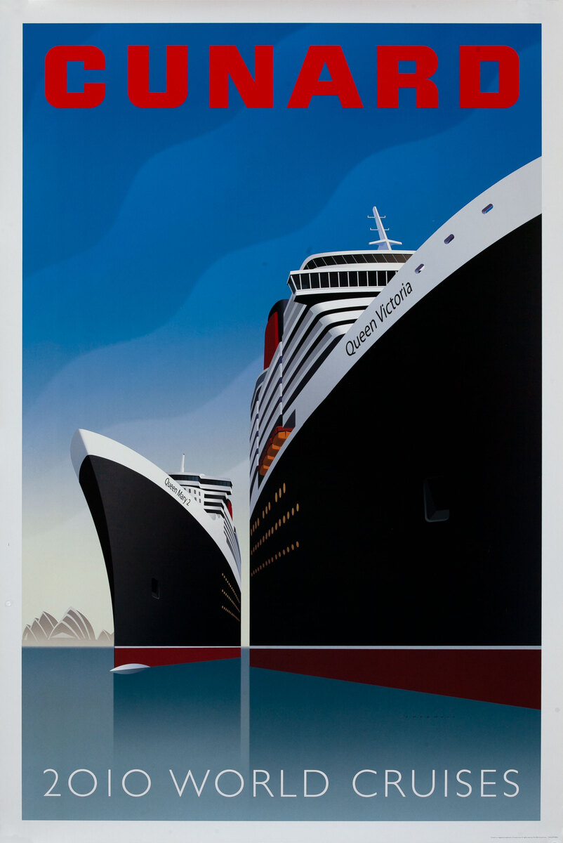 Cunard 2010 World Cruises Queen Mary2 - Queen Victoria