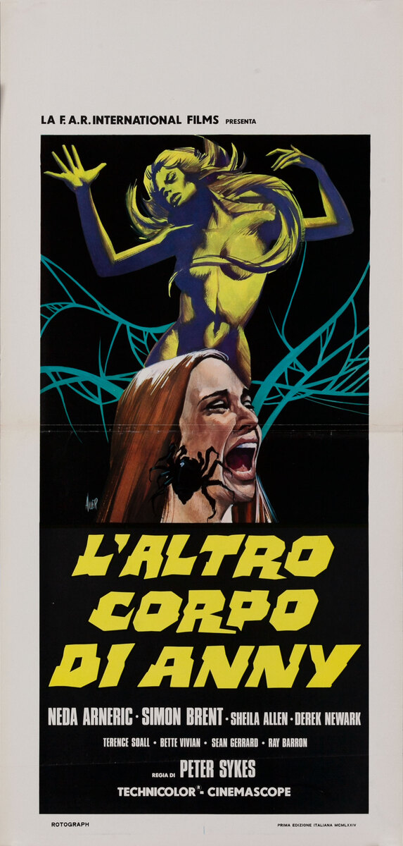 L'Altro Corpo Di Anni - The Legend of Spider Forest Italian Release Movie Poster