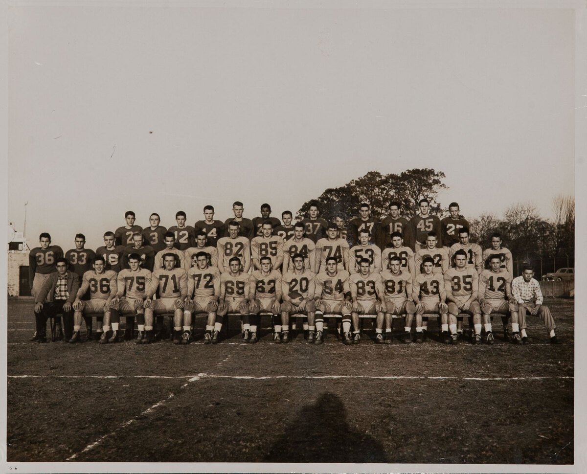 Dupont High School Football Team Photo
