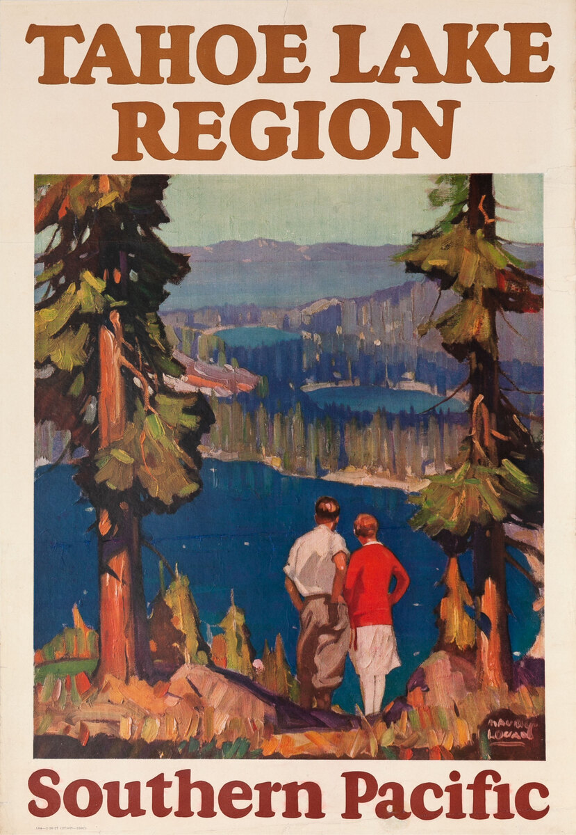 Southern Pacific Railroad Lake Tahoe 