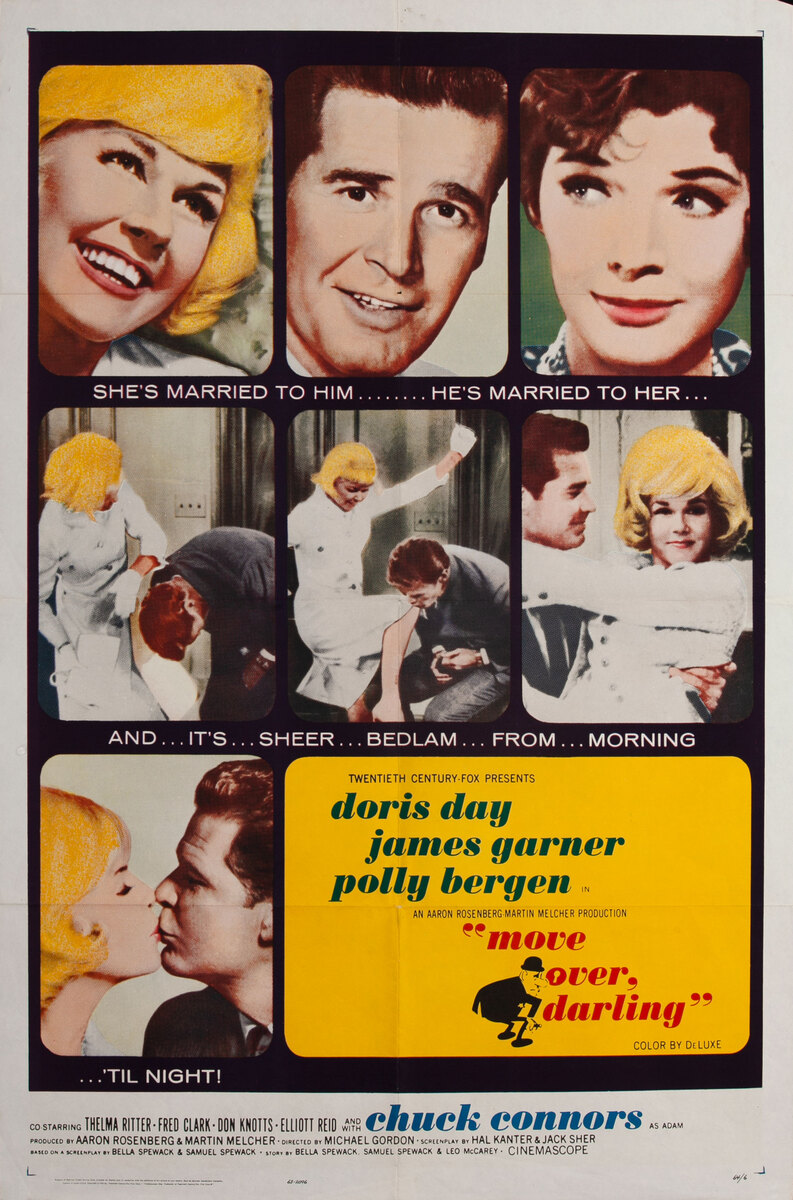 Move Over Darling I Sheet Movie Poster