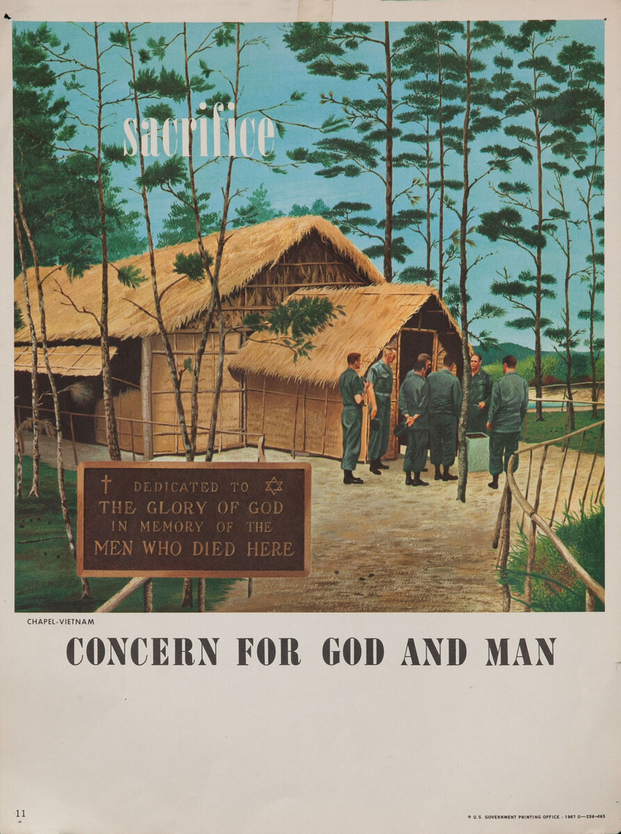 sacrifice- Concern for God and Man 