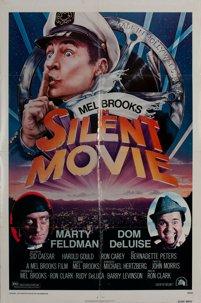 Silent Movie 1 Sheet Movie Poster