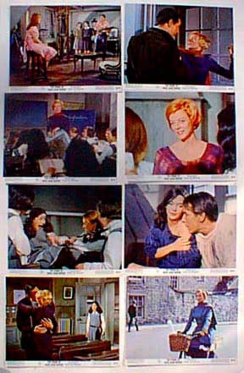 Original 8 x 10  Movie Lobby Card Set The Prime of Miss Jean Brodie