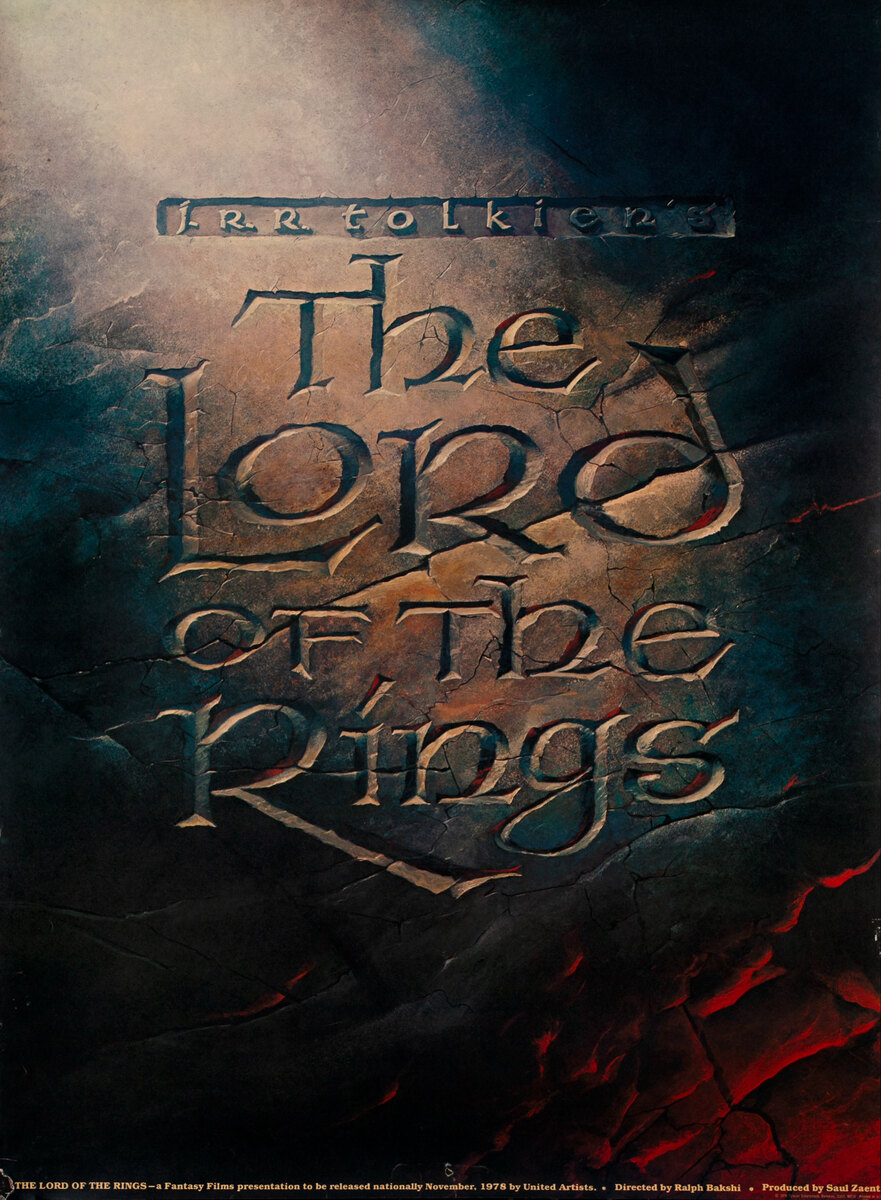 The Lord of the Rings 1978 Movie Poster