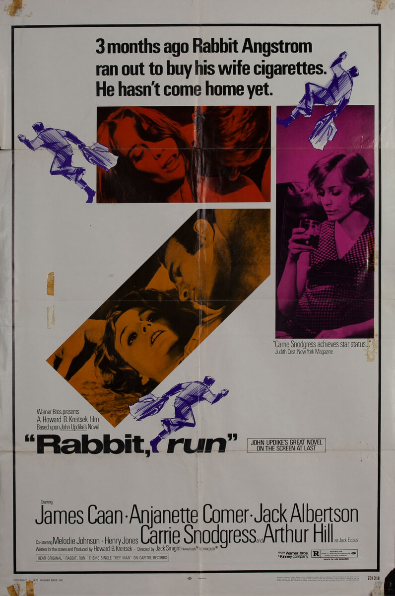 Rabbit Run 1 Sheet Movie Poster