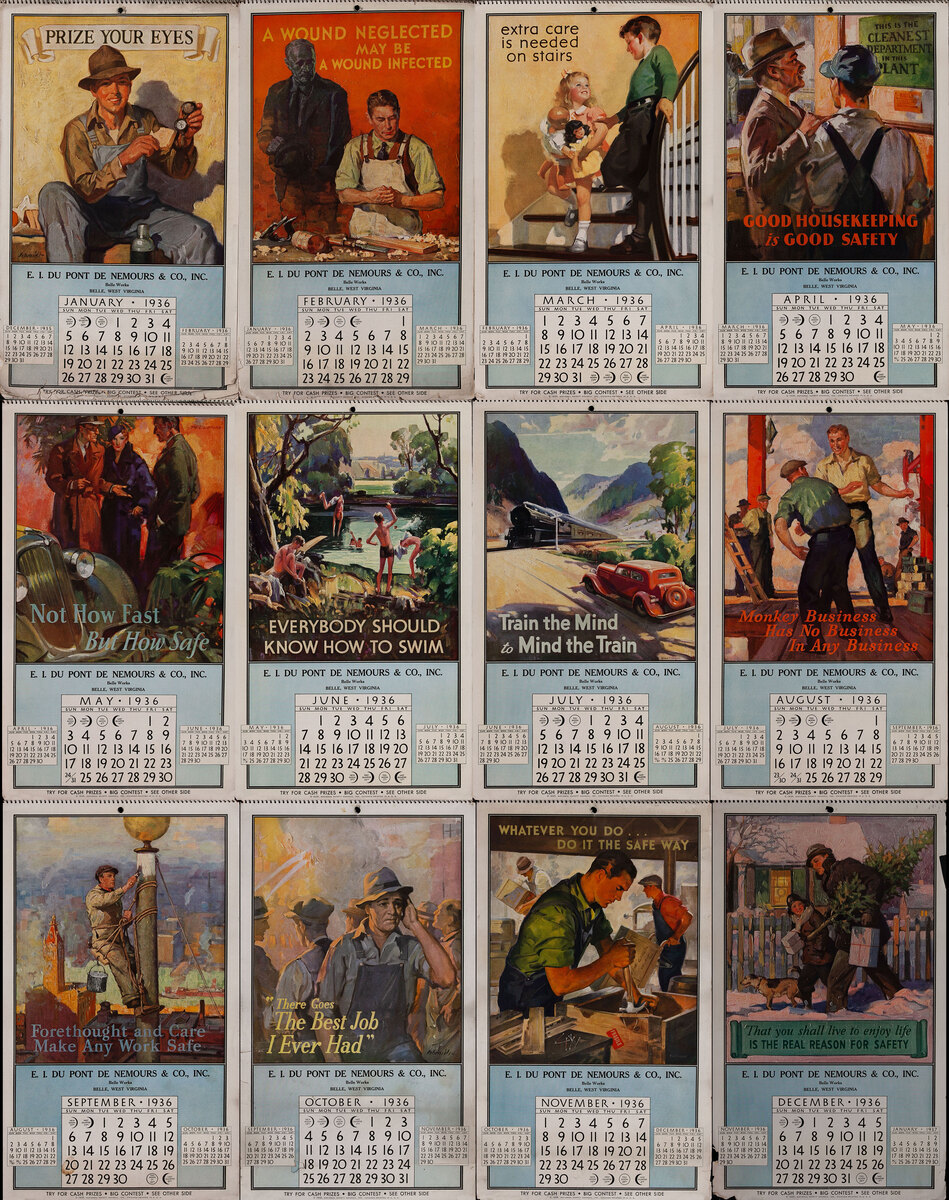 E I Du Pont Nemours Calender