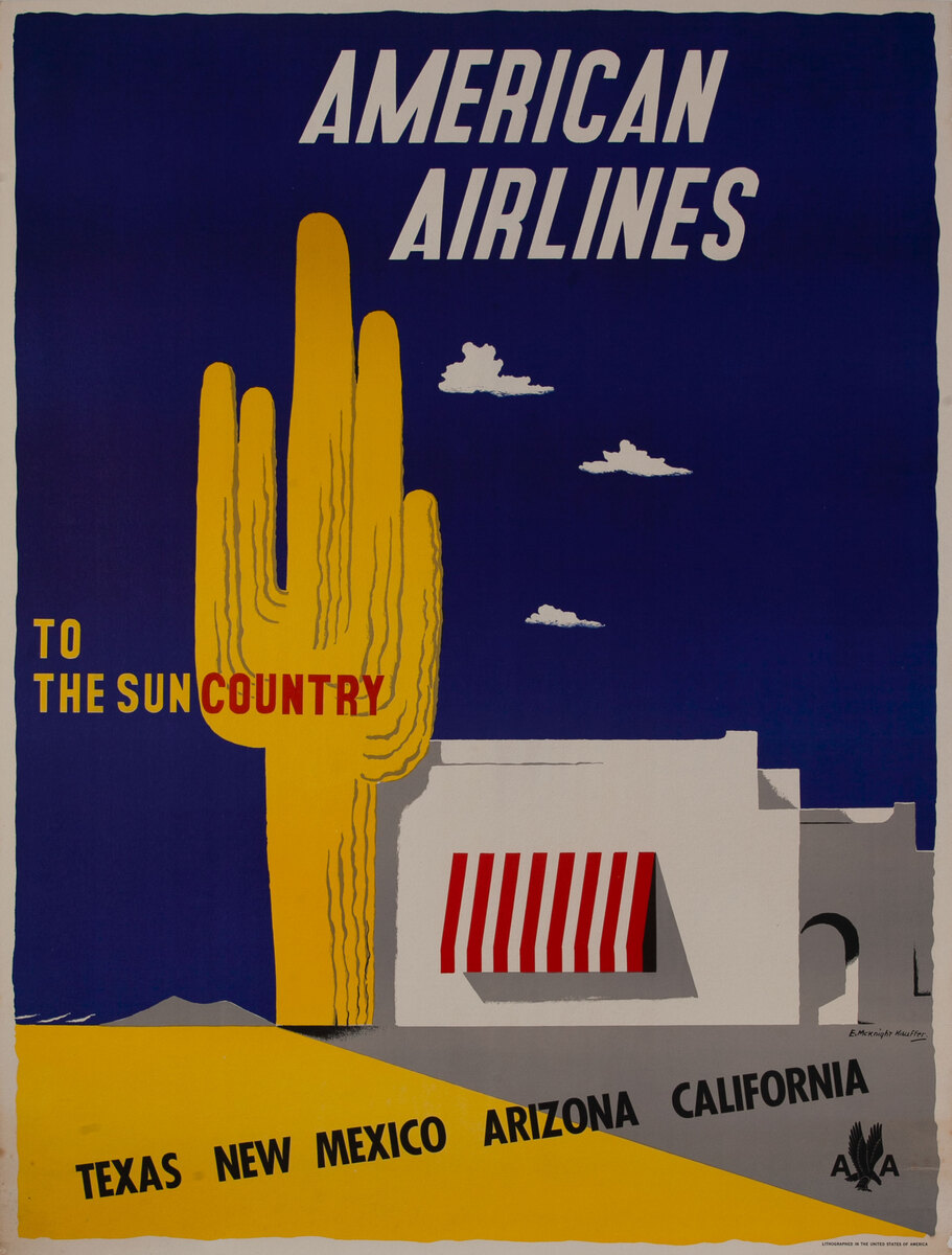 American Airlines To Sun Country - Texas New Mexico Arizona California