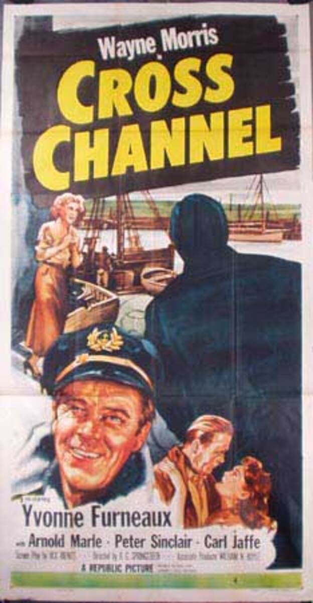 Cross Channel  B Vintage Original Movie Poster 3 Sheet